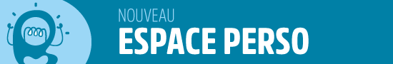 Nouveau : Espace perso